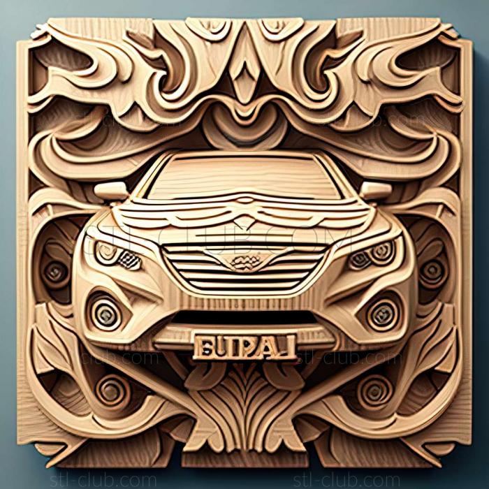 3D мадэль Subaru Exiga (STL)